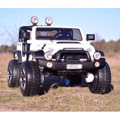 MEGA JEEP PERFECT 002B EXCLUSIVE, WOLNY START/ MIĘKKIE KOŁA HP-002B
