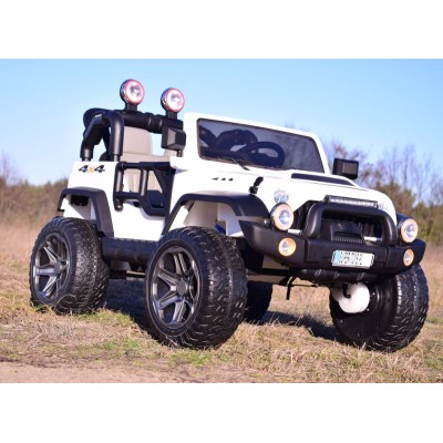 MEGA JEEP PERFECT 002B EXCLUSIVE, WOLNY START/ MIĘKKIE KOŁA HP-002B
