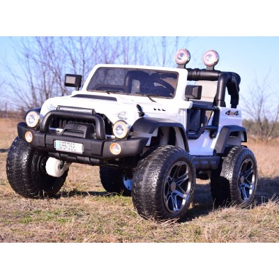 MEGA JEEP PERFECT 002B EXCLUSIVE, WOLNY START/ MIĘKKIE KOŁA HP-002B