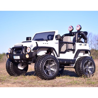 MEGA JEEP PERFECT 002B EXCLUSIVE, WOLNY START/ MIĘKKIE KOŁA HP-002B