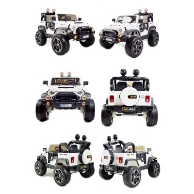 MEGA JEEP PERFECT 002B EXCLUSIVE, WOLNY START/ MIĘKKIE KOŁA HP-002B