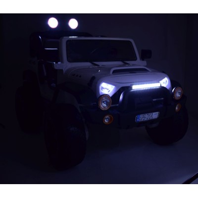 MEGA JEEP PERFECT 002B EXCLUSIVE, WOLNY START/ MIĘKKIE KOŁA HP-002B
