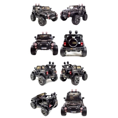 MEGA JEEP PERFECT 002B EXCLUSIVE 4x4, WOLNY START/ MIĘKKIE KOŁA,/HP-002B