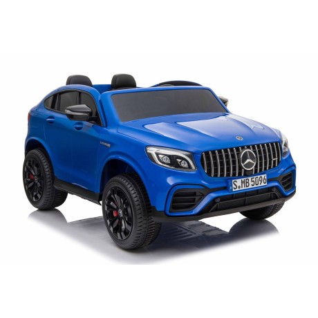 MERCEDES GLC 63S LICENCJA, 4X4, 2x12V, MIĘKKIE KOŁA EVA, MIĘKKIE SIEDZENIE, WALIZKA, FULL OPCJA/XMX608