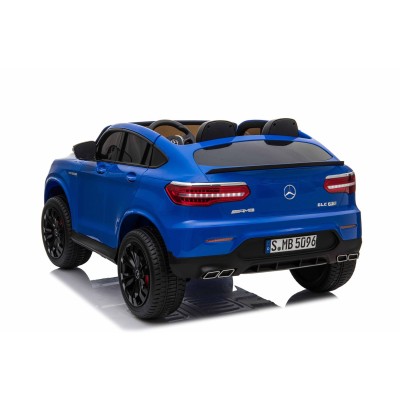 MERCEDES GLC 63S LICENCJA, 4X4, 2x12V, MIĘKKIE KOŁA EVA, MIĘKKIE SIEDZENIE, WALIZKA, FULL OPCJA/XMX608