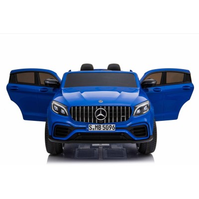 MERCEDES GLC 63S LICENCJA, 4X4, 2x12V, MIĘKKIE KOŁA EVA, MIĘKKIE SIEDZENIE, WALIZKA, FULL OPCJA/XMX608