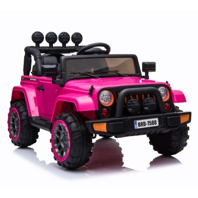 MEGA JEEP  FULLTIME, NAPĘD 4X4,  1X12V ,WOLNY START/ MIĘKKIE KOŁA,  FUNKCJA BUJANIAEXCLUSIVE/7588