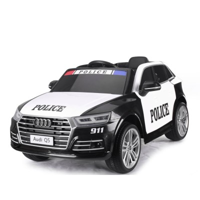 AUDI Q5 POLICJA , MIĘKKIE KOŁA, MIĘKKIE SIEDZENIE, RADIO FM, BLUETOOTH -  PEŁNA OPCJA/S305
