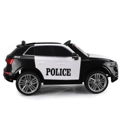 AUDI Q5 POLICJA , MIĘKKIE KOŁA, MIĘKKIE SIEDZENIE, RADIO FM, BLUETOOTH -  PEŁNA OPCJA/S305