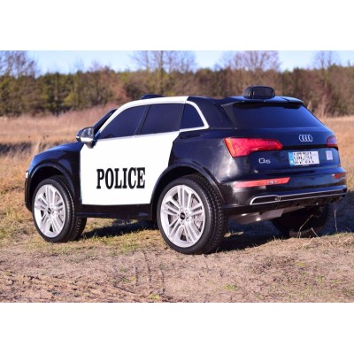 AUDI Q5 POLICJA , MIĘKKIE KOŁA, MIĘKKIE SIEDZENIE, RADIO FM, BLUETOOTH -  PEŁNA OPCJA/S305
