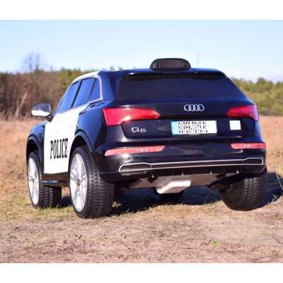 AUDI Q5 POLICJA , MIĘKKIE KOŁA, MIĘKKIE SIEDZENIE, RADIO FM, BLUETOOTH -  PEŁNA OPCJA/S305