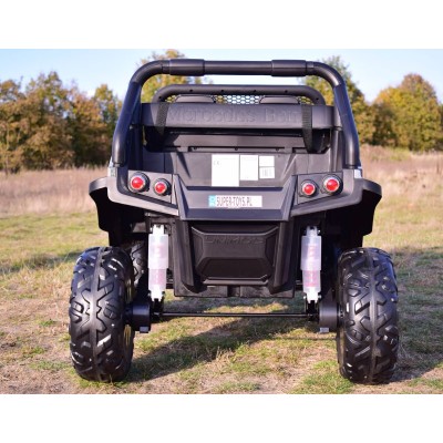 MERCEDES BENZ UNIMOG 4X4,12V14AH, AMORTYZATORY, MIĘKKIE KOŁA,MIĘKKIE SIEDZENIE SUPER OPCJA/UNIMOG