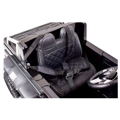 MEGA POJAZD- ORYGINALNY MERCEDES G63, NAPĘD 6X6, MIĘKKIE KOŁA, MIĘKKIE SIEDZENIE, SIEDZENIE DLA RODZICA, 12V 14AH/SX-1888