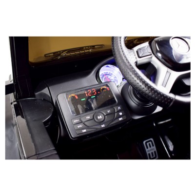 MEGA POJAZD- ORYGINALNY MERCEDES G63, NAPĘD 6X6, MIĘKKIE KOŁA, MIĘKKIE SIEDZENIE, SIEDZENIE DLA RODZICA, 12V 14AH/SX-1888