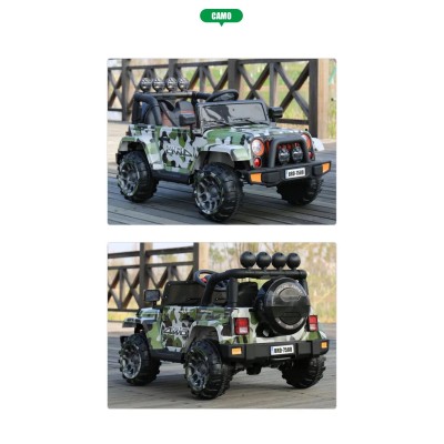 MEGA JEEP FULLTIME, NAPĘD 4X4, 1X12V ,WOLNY START/ MIĘKKIE KOŁA, FUNKCJA BUJANIA EXCLUSIVE LAKIER/7588