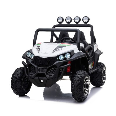 MEGA BUGGY 4X4  2x12V SPEED NEW DLA 2 DZIECI, MĘKKIE KOŁA, MIĘKKIE SIEDZENIA/S2588
