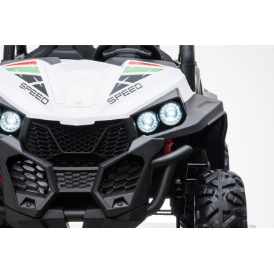 MEGA BUGGY 4X4  2x12V SPEED NEW DLA 2 DZIECI, MĘKKIE KOŁA, MIĘKKIE SIEDZENIA/S2588