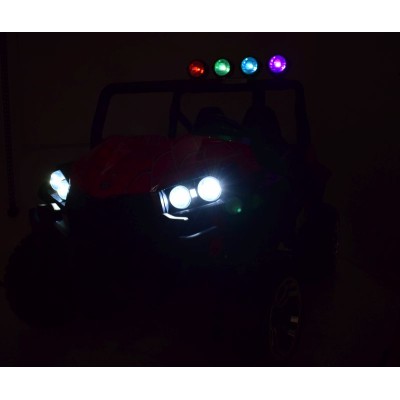 MEGA BUGGY 4X4, 2x12V SPEED NEW DLA 2 DZIECI, MĘKKIE KOŁA, MIĘKKIE SIEDZENIA/S2588