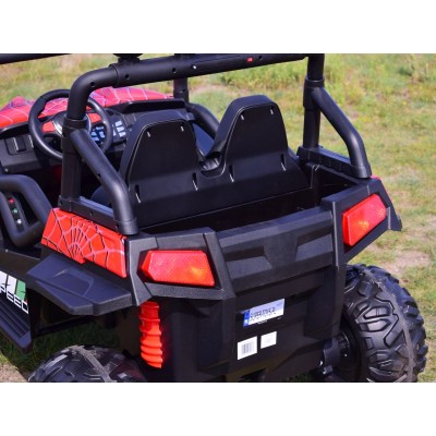 MEGA BUGGY 4X4, 2x12V SPEED NEW DLA 2 DZIECI, MĘKKIE KOŁA, MIĘKKIE SIEDZENIA/S2588