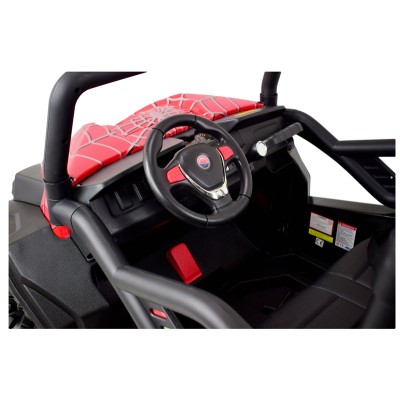MEGA BUGGY 4X4, 2x12V SPEED NEW DLA 2 DZIECI, MĘKKIE KOŁA, MIĘKKIE SIEDZENIA/S2588