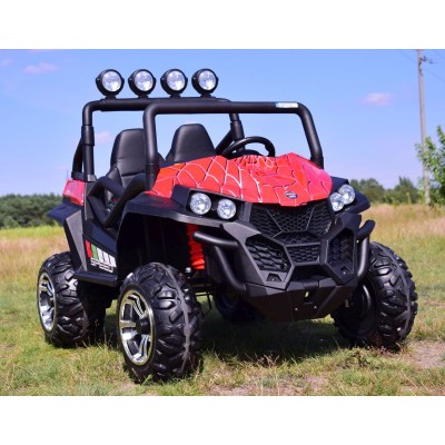 MEGA BUGGY 4X4, 2x12V SPEED NEW DLA 2 DZIECI, MĘKKIE KOŁA, MIĘKKIE SIEDZENIA/S2588
