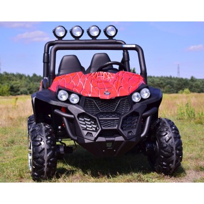 MEGA BUGGY 4X4, 2x12V SPEED NEW DLA 2 DZIECI, MĘKKIE KOŁA, MIĘKKIE SIEDZENIA/S2588