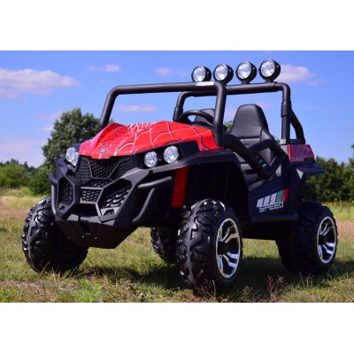 MEGA BUGGY 4X4, 2x12V SPEED NEW DLA 2 DZIECI, MĘKKIE KOŁA, MIĘKKIE SIEDZENIA/S2588