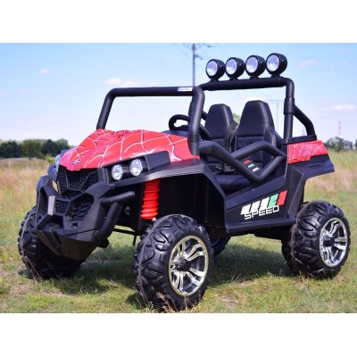 MEGA BUGGY 4X4, 2x12V SPEED NEW DLA 2 DZIECI, MĘKKIE KOŁA, MIĘKKIE SIEDZENIA/S2588