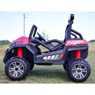 MEGA BUGGY 4X4, 2x12V SPEED NEW DLA 2 DZIECI, MĘKKIE KOŁA, MIĘKKIE SIEDZENIA/S2588