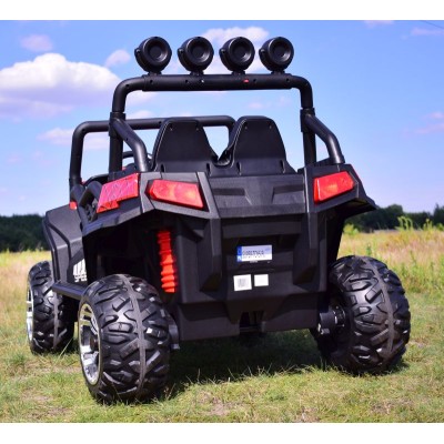 MEGA BUGGY 4X4, 2x12V SPEED NEW DLA 2 DZIECI, MĘKKIE KOŁA, MIĘKKIE SIEDZENIA/S2588