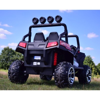 MEGA BUGGY 4X4, 2x12V SPEED NEW DLA 2 DZIECI, MĘKKIE KOŁA, MIĘKKIE SIEDZENIA/S2588