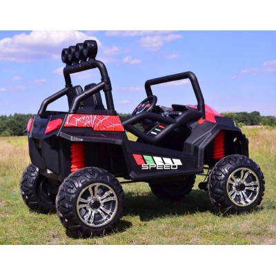 MEGA BUGGY 4X4, 2x12V SPEED NEW DLA 2 DZIECI, MĘKKIE KOŁA, MIĘKKIE SIEDZENIA/S2588