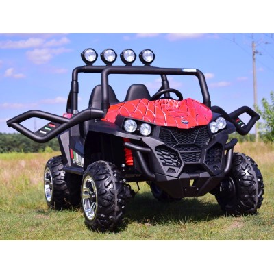 MEGA BUGGY 4X4, 2x12V SPEED NEW DLA 2 DZIECI, MĘKKIE KOŁA, MIĘKKIE SIEDZENIA/S2588