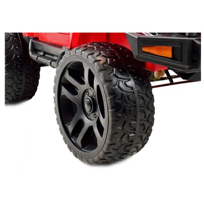 MEGA JEEP 4X4, MIĘKKIE KOŁA, MIĘKKIE SIEDZENIE,  FUNKCJA BUJANIA SUPER HIT/LT828
