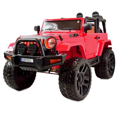 MEGA JEEP 4X4, MIĘKKIE KOŁA, MIĘKKIE SIEDZENIE,  FUNKCJA BUJANIA SUPER HIT/LT828