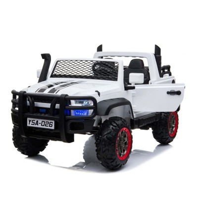 MEGA DZIP 4X4, MIĘKKIE KOŁA EVA, MIĘKKIE SIEDZENIE, PANEL, FULL OPCJA 2x12V /YSA026