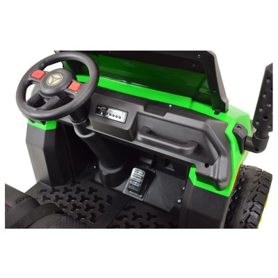 BUGGY 6 KOŁOWY DLA 2 DZIECI, WYWROTKA, MIĘKKIE KOŁA, MIEKKIE SIEDZENIE, NAJMOCNIEJSZA WERSJA/A730-2
