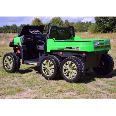 BUGGY 6 KOŁOWY DLA 2 DZIECI, WYWROTKA, MIĘKKIE KOŁA, MIEKKIE SIEDZENIE, NAJMOCNIEJSZA WERSJA/A730-2