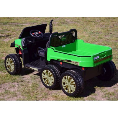 BUGGY 6 KOŁOWY DLA 2 DZIECI, WYWROTKA, MIĘKKIE KOŁA, MIEKKIE SIEDZENIE, NAJMOCNIEJSZA WERSJA/A730-2