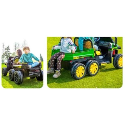 BUGGY 6 KOŁOWY DLA 2 DZIECI, WYWROTKA, MIĘKKIE KOŁA, MIEKKIE SIEDZENIE, NAJMOCNIEJSZA WERSJA/A730-2