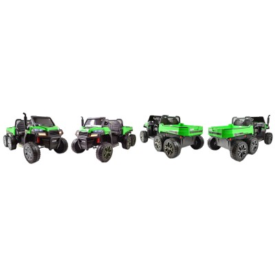 BUGGY 6 KOŁOWY DLA 2 DZIECI, WYWROTKA, MIĘKKIE KOŁA, MIEKKIE SIEDZENIE, NAJMOCNIEJSZA WERSJA/A730-2