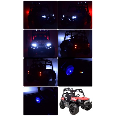 MEGA BUGGY GEPHARD 4X4, FUNKCJA BUJANIA, PILOT, MIĘKKIE SIEDZENIE, SPRZĘGŁO/DLS02