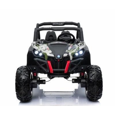 MEGA AUTO BUGGI 4X4 , PANEL , MIĘKKIE KOŁA EVA, MIĘKKIE SIEDZENIE FULL OPCJA 2X 12V, LAKIER/XMX603