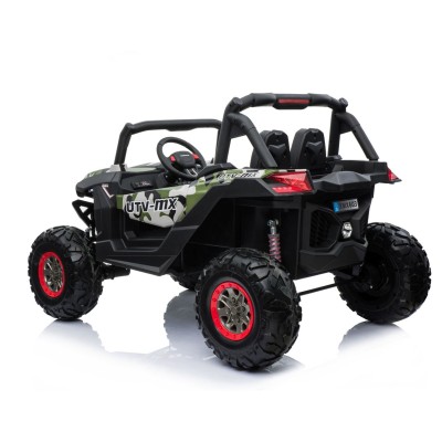 MEGA AUTO BUGGI 4X4 , PANEL , MIĘKKIE KOŁA EVA, MIĘKKIE SIEDZENIE FULL OPCJA 2X 12V, LAKIER/XMX603