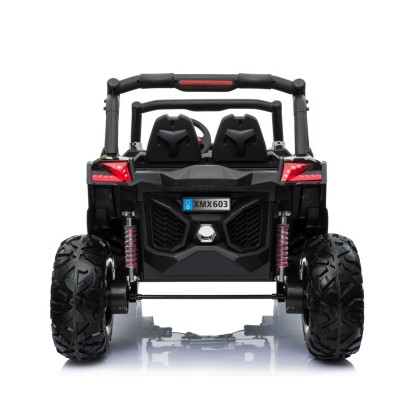 MEGA AUTO BUGGI 4X4 , PANEL , MIĘKKIE KOŁA EVA, MIĘKKIE SIEDZENIE FULL OPCJA 2X 12V, LAKIER/XMX603