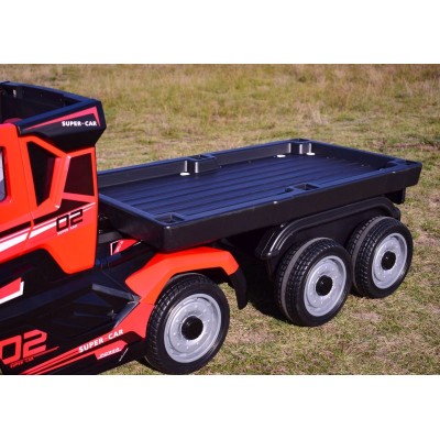 MEGA TRUCK, CIĘŻARÓWKA Z PRZYCZEPĄ GIGANT ZESTAW/BDQ-2020