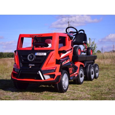 MEGA TRUCK, CIĘŻARÓWKA Z PRZYCZEPĄ GIGANT ZESTAW/BDQ-2020
