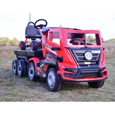 MEGA TRUCK, CIĘŻARÓWKA Z PRZYCZEPĄ GIGANT ZESTAW/BDQ-2020