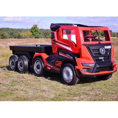 MEGA TRUCK, CIĘŻARÓWKA Z PRZYCZEPĄ GIGANT ZESTAW/BDQ-2020