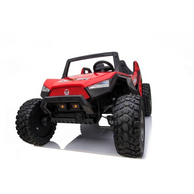 MEGA BUGGY CLASH DLA 2 DZIECI, 4 SILNIKI, 24V, MIĘKKIE PRZESUWANE SIEDZENIE, MIĘKKIE KOŁA, WALIZKA NA AKUMULATOR/SX-1928